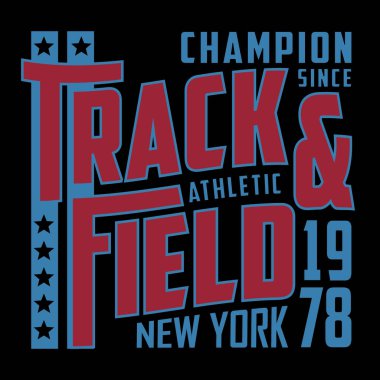 New York spor tipografi, t-shirt grafiği