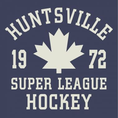 Üniversite Spor hokey tipografi, t-shirt grafiği