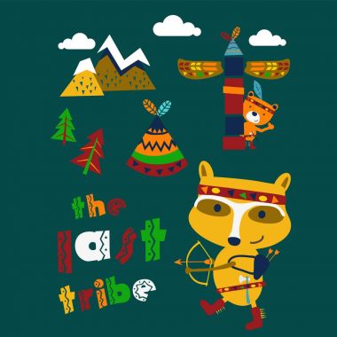 İki küçük arkadaşların için T-shirt, Tekstil Grafik çocuklar için oyun / düzenlenebilir vektör sanat tasarım.