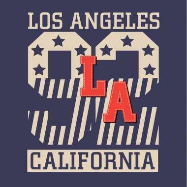 Üniversite Spor Amerika tipografi, t-shirt grafiği