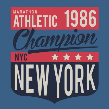 Üniversite Spor tipografi, t-shirt grafiği