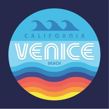 California Venedik tipografi
