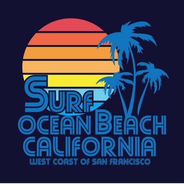 california surf tipografi