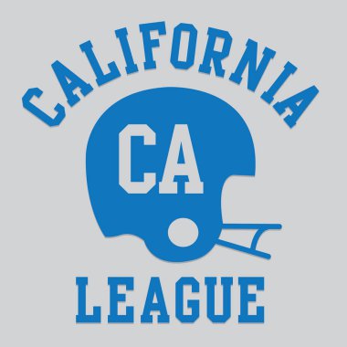 Futbol Amerika spor tipografi