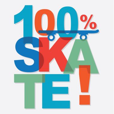 Paten kurulu spor tipografi, t-shirt grafiği