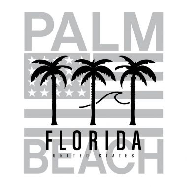 Florida tipografi sörf