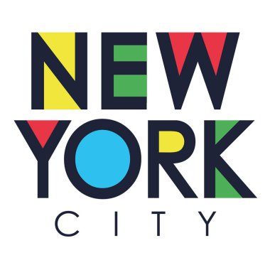 New york city tipografi