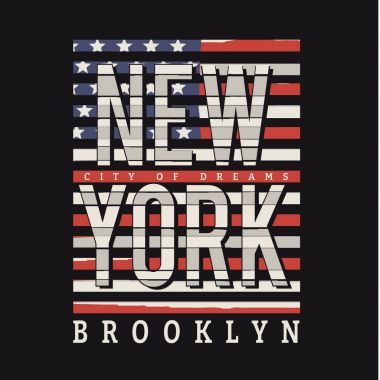 New York tipografi, t-shirt grafiği