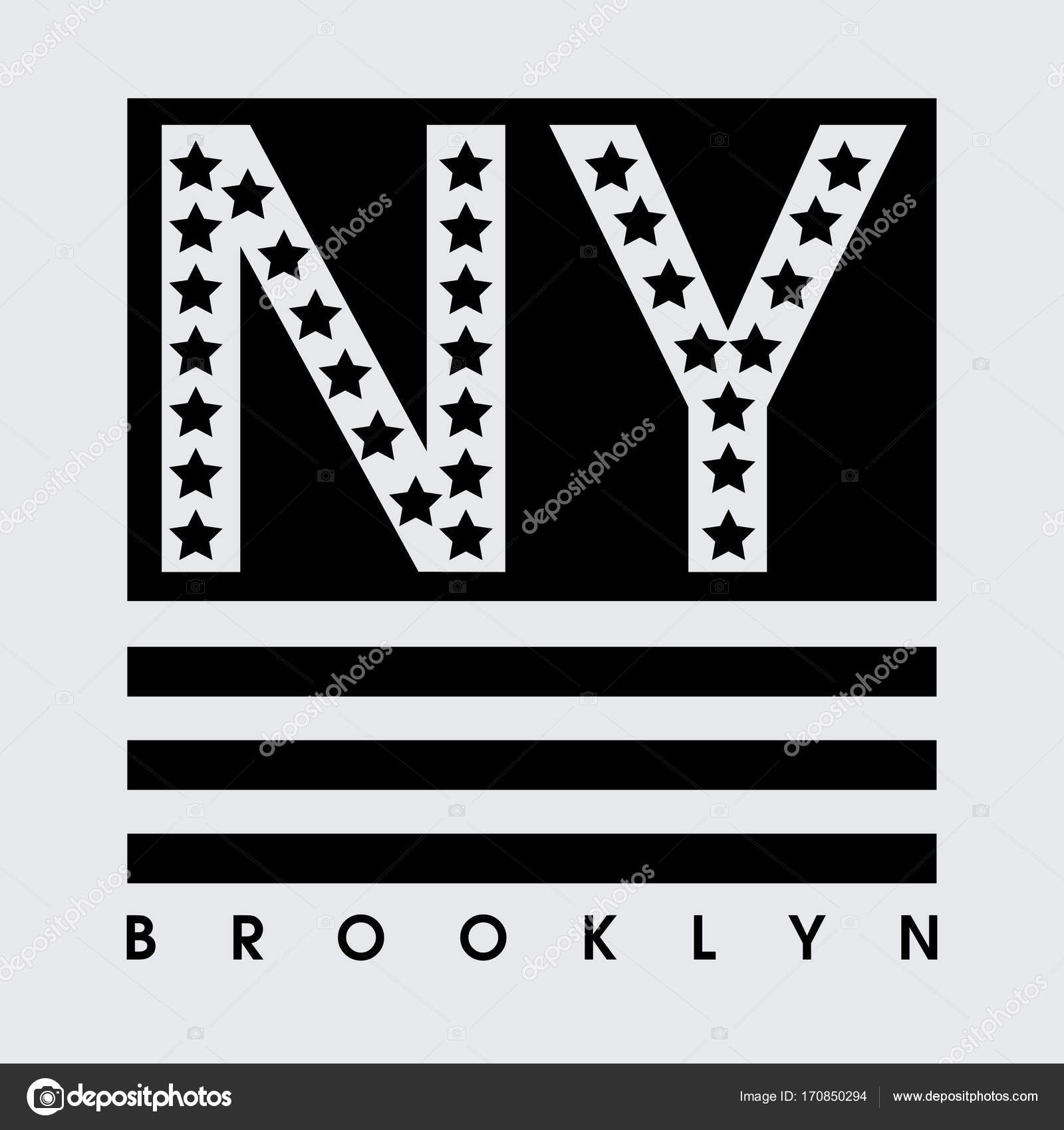 New York america flag typography Stock Vector by ©Syquallo 170850294