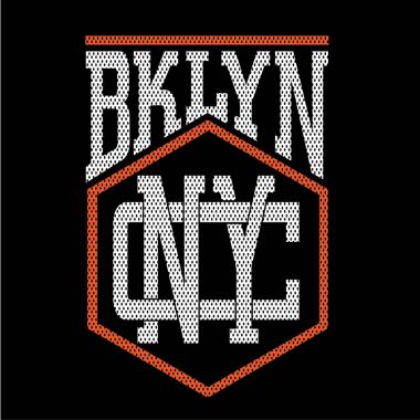Brooklyn New York tipografi