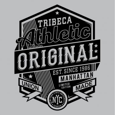 Athletic sport typography, t-shirt graphic clipart