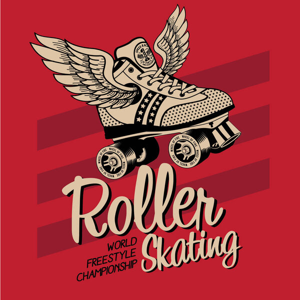 Типография роликовых коньков
