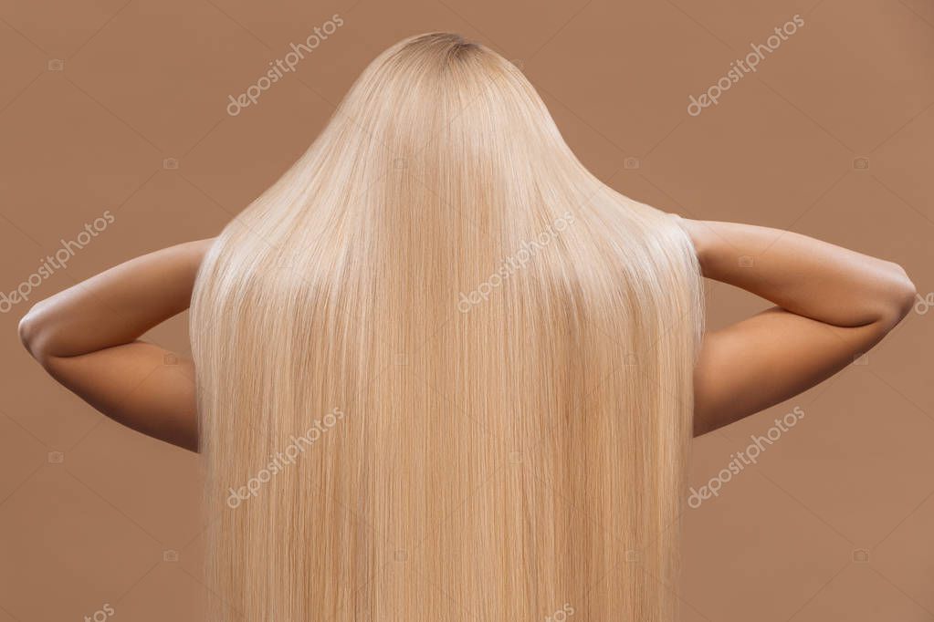 Женщина Сзади Волосы Фото