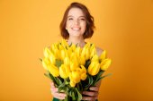 žluté tulipány