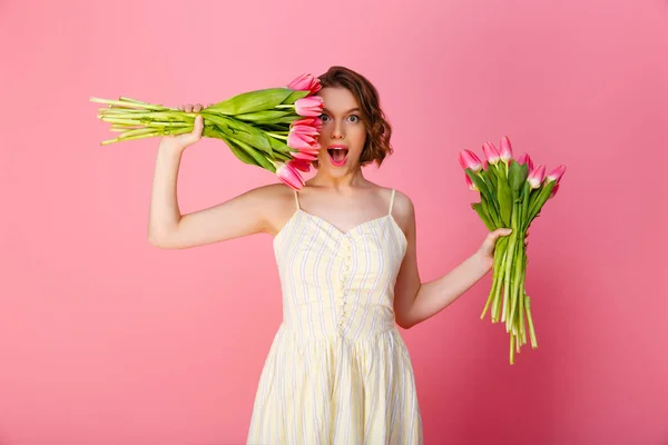 Emotionele vrouw — Stockfoto