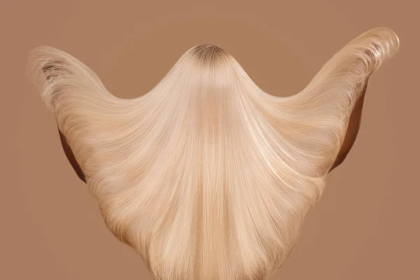 Blond hair — Stock Photo