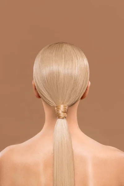 Blond hair — Stock Photo