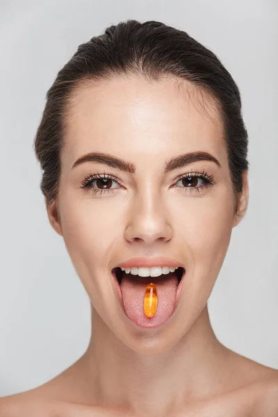 Oil capsule — Stock Photo