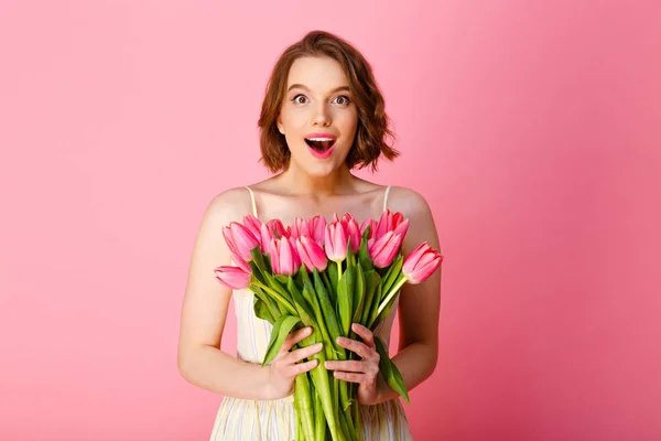 Excited woman — Stock Photo