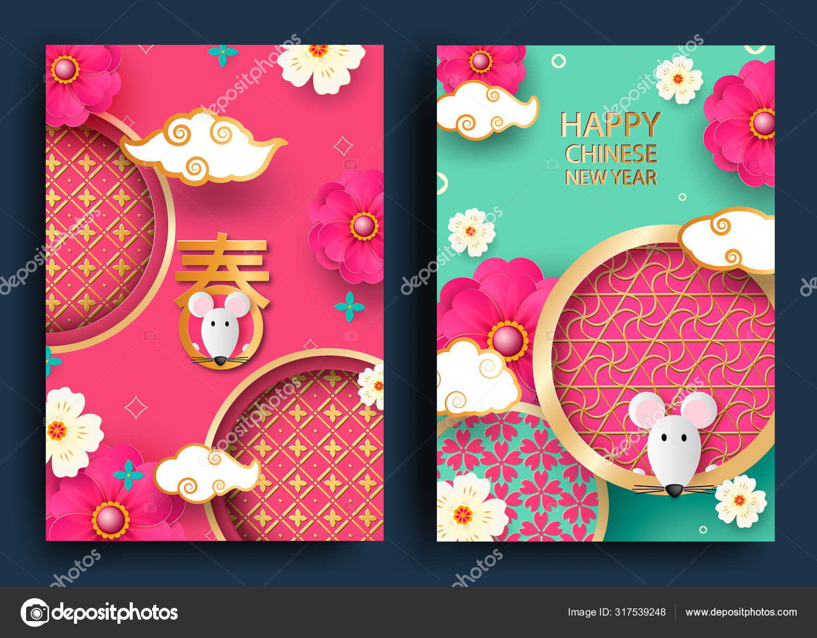 Crafty Rat Envelope Template for Chinese New Year