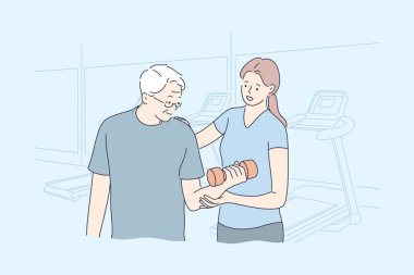 Eğitim, spor, spor, destek kavramı