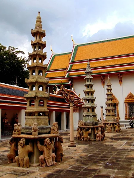 Pilares de Wat Pho —  Fotos de Stock