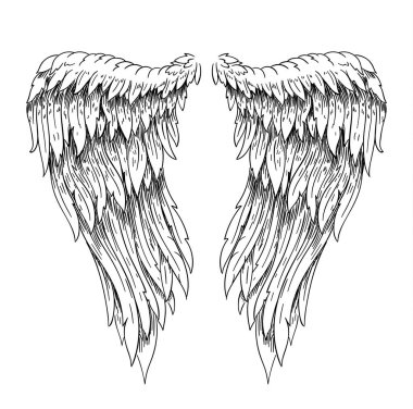 çizilmiş kanatlar verir