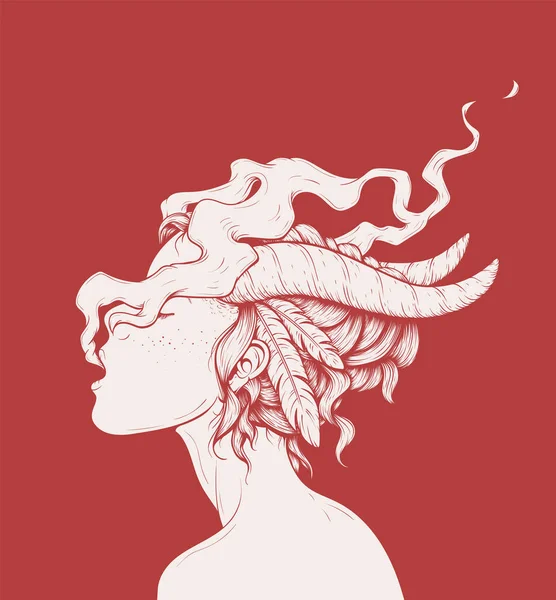 ᐈ Drawing Of Girl Smoking Stock Illustrations Royalty Free Smoking Girl Vectors Download On Depositphotos