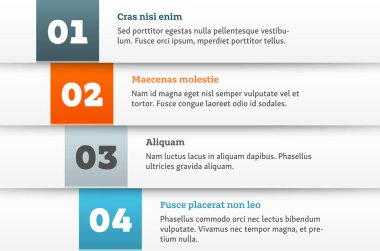 Numaralı liste şablonu