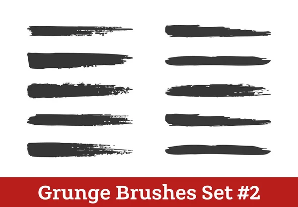 Vector Brushes Collection — Stock Vector