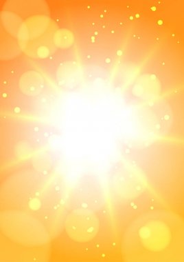 sıcak güneşin arka plan