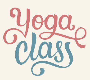 Yoga sınıf yazı