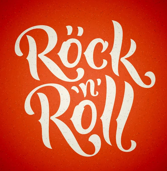 Rock And Roll — Stock Vector