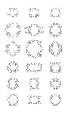 Sunburst çerçeve koleksiyonu