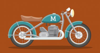 Düz motosiklet görüntü