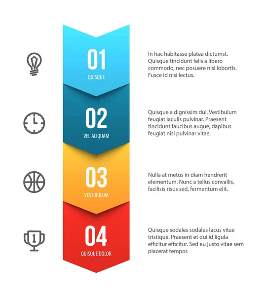 Abstract Presentation Template — Stock Vector