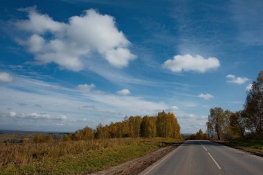 Altay Dağları sonbaharda