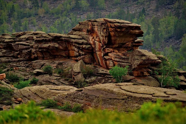 Eastern Kazakhstan National Park Bayanaul — Stock Photo, Image