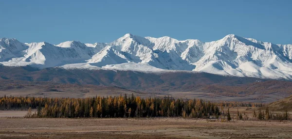 Ρωσία Νότια Δυτική Σιβηρία Φθινόπωρο Στα Βουνά Αλτάι — Φωτογραφία Αρχείου