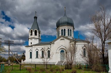 Rusya. Köy Klasickou. Doğuş Kilisesi