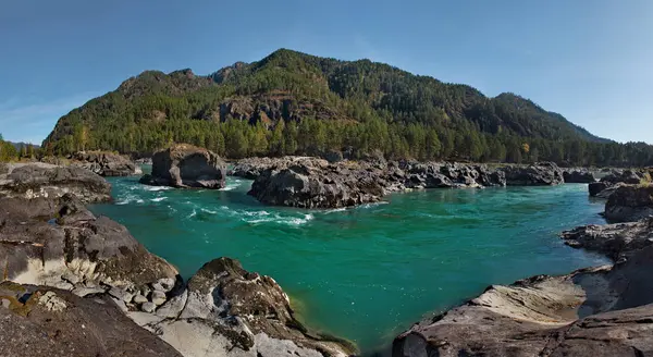 Russia Mountain Altai Famous Katun Baths Chuya Highway — Stock Photo, Image