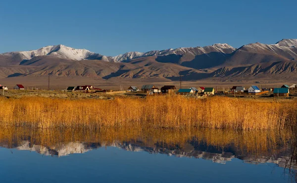 Rusya Altai Dağları Nın Güneyi Chui Yolu Boyunca Kosh Agach — Stok fotoğraf