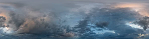 Russie Sibérie Occidentale Panorama Ciel Nocturne Sur Les Champs Près — Photo