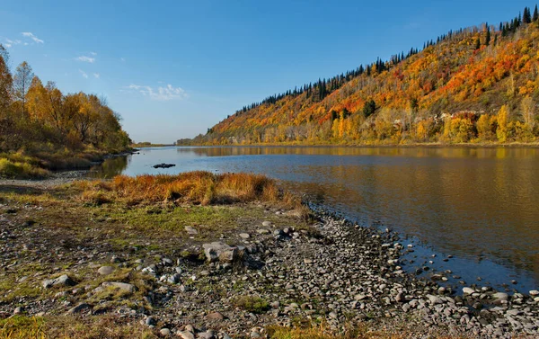 Russie Sud Sibérie Occidentale Kuznetsk Alatau Les Tronçons Supérieurs Rivière — Photo