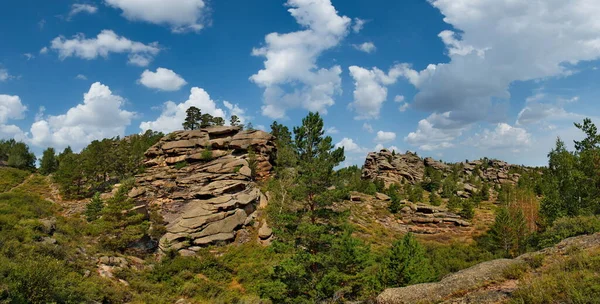 Kazakistan Orientale Parco Naturale Montagna Bayanaul Situato Nel Mezzo Delle — Foto Stock