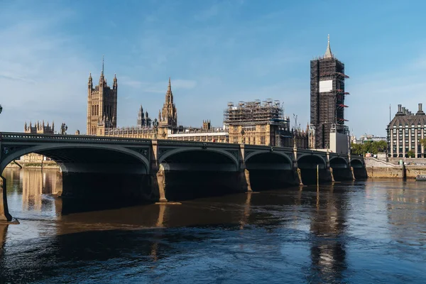 Londra Regno Unito 2020 Londra Una Zona Affollata Meta Popolare — Foto Stock