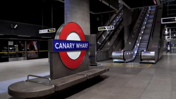 London 2020 London Busy Area Popular Destination Empty People Self — Stock Video