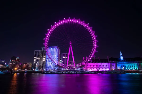 Londra Regno Unito 2020 Londra Una Zona Affollata Meta Popolare — Foto Stock