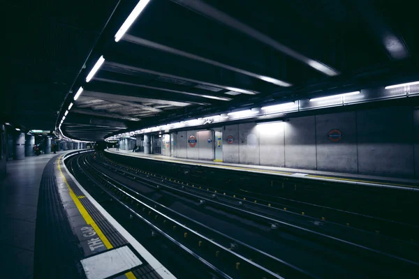 Londen 2020 Londen Drukke Gebied Populaire Bestemming Leeg Als Mensen — Stockfoto