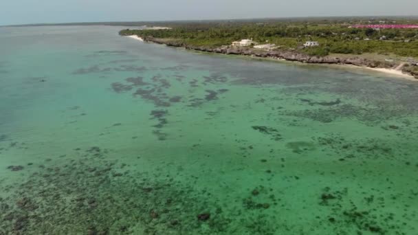 Bantayan Filipinas 2019 Volando Sobre Castillo Marfil Villa Privada Isla — Vídeos de Stock